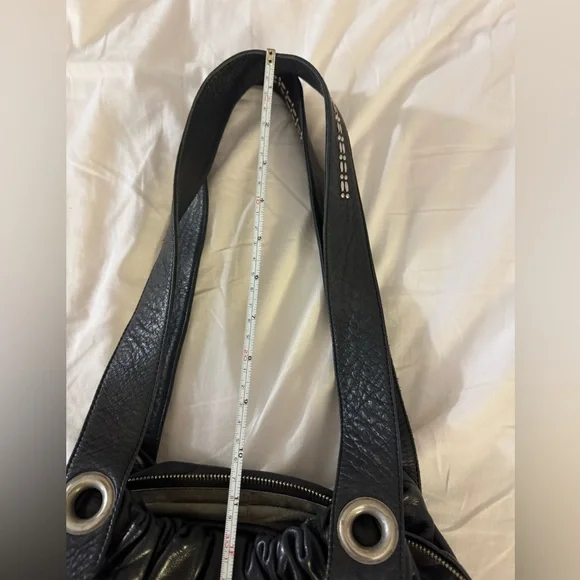 Calleen Cordero Los Angeles black leather shoulder bag - Picture 9 of 12